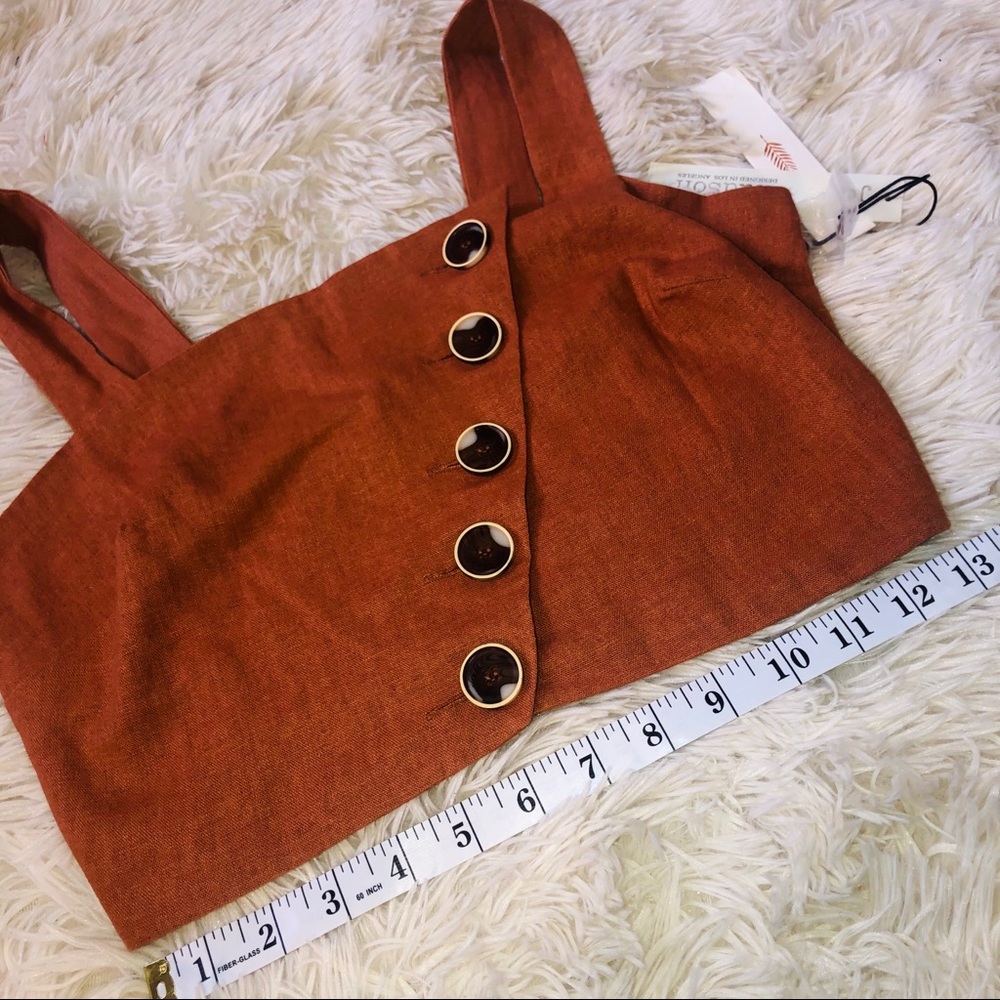 June & Hudson Crop Top - Picture 5 of 5